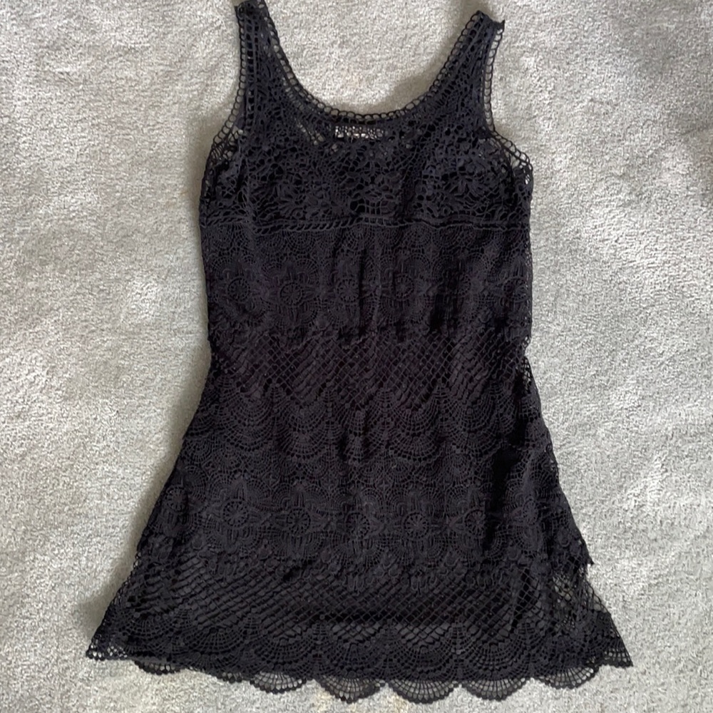 Black Lace Dress American Eagle